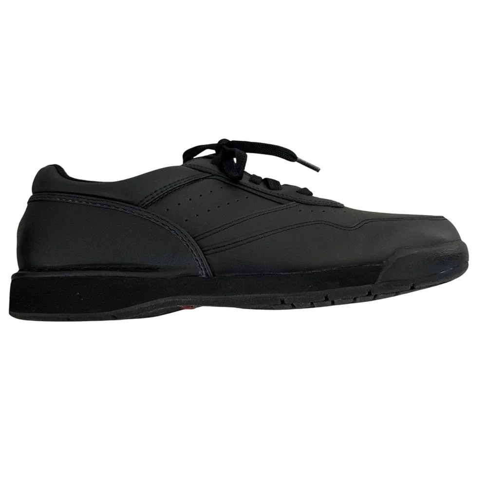 Rockport MilProWalker M7108W Black Leather Walking Shoe Mens 9.5W Wide NIB New